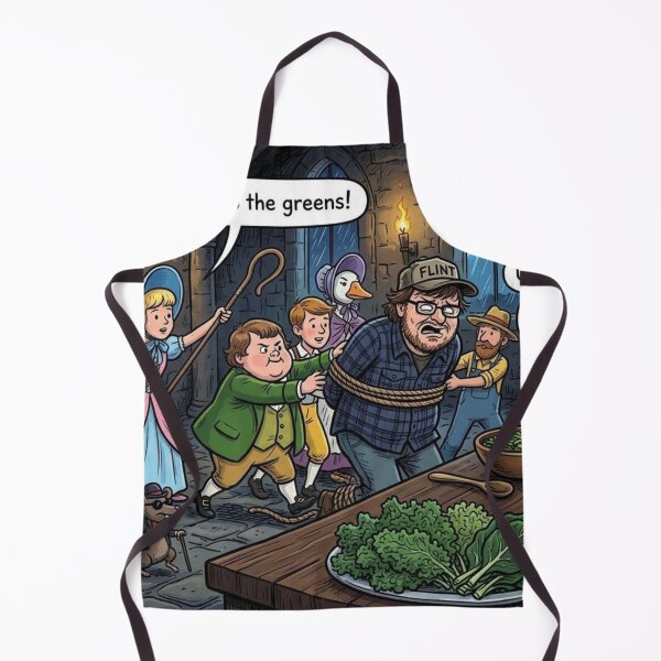 Item preview, Medieval Dark Castle Vegetable Buffet: Nursery Rhyme Michael Moore designed and sold by Uniqueartai.