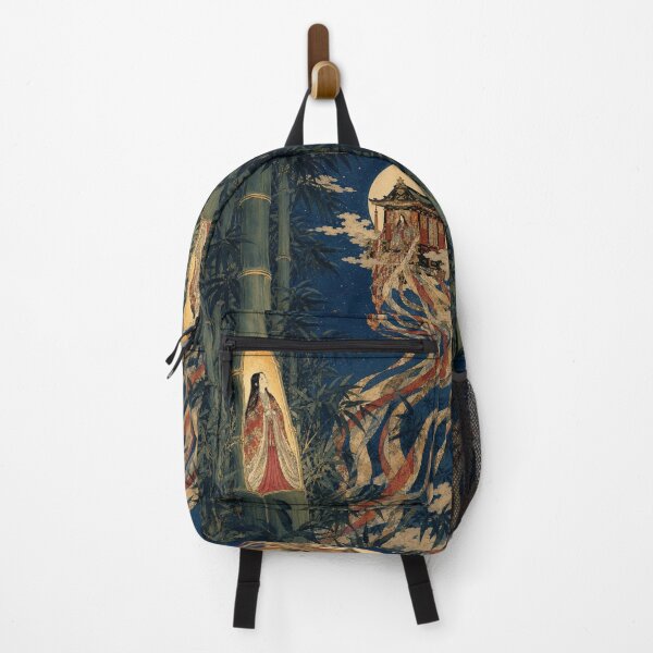 Item preview, Kaguya’s Moon Path - Vintage Japanese Legends Ukiyo-e Woodblock designed and sold by bapupa.