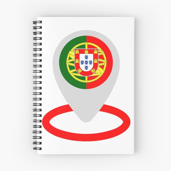 Item preview, Portugal Flag Travel Map Pin Icon designed and sold by debbiebento.