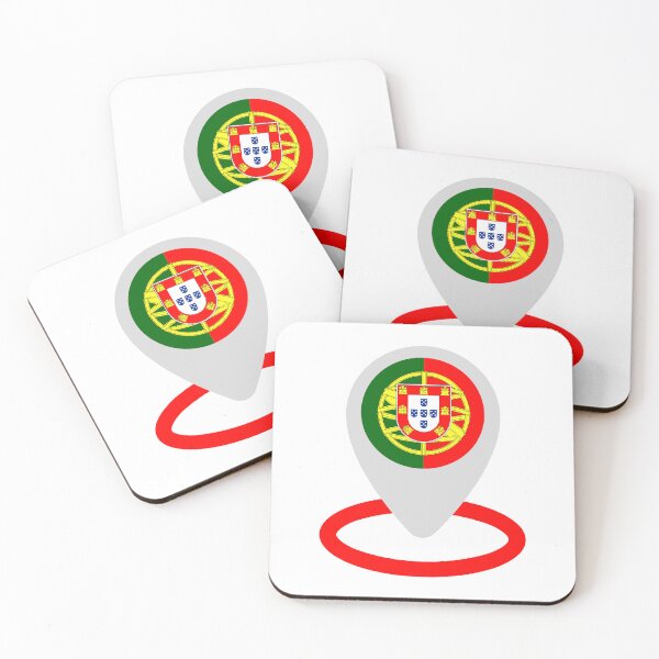 Item preview, Portugal Flag Travel Map Pin Icon designed and sold by debbiebento.