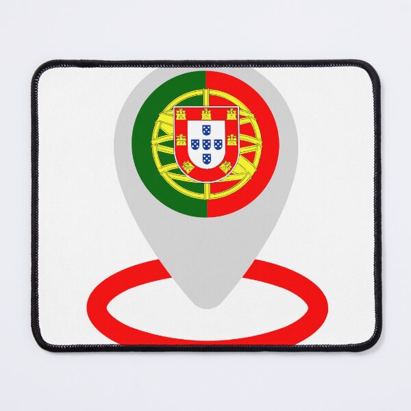 Item preview, Portugal Flag Travel Map Pin Icon designed and sold by debbiebento.