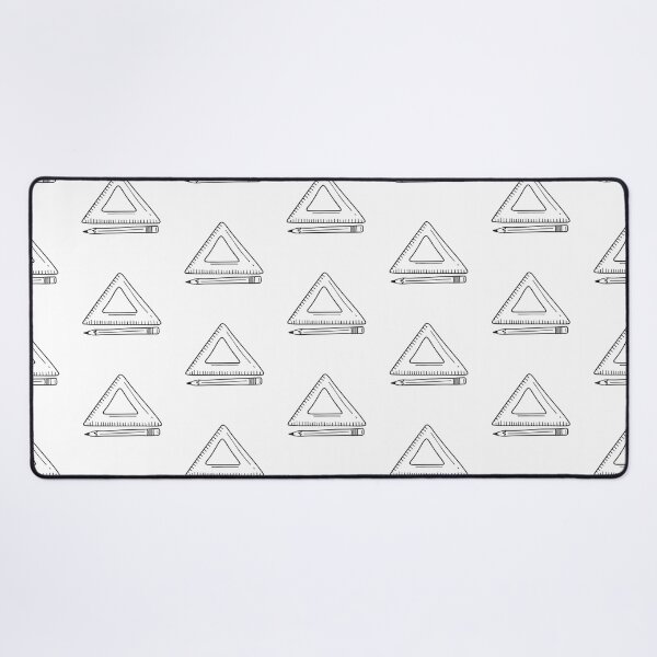 Item preview, Triangle Ruler Alongside Graphite Pencil designed and sold by rasagamastore.