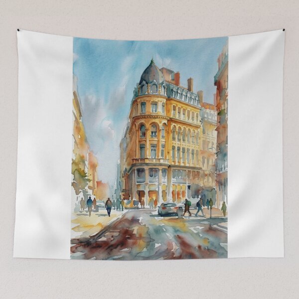 Item preview, Lyon Place des Jacobins designed and sold by caracatita75.