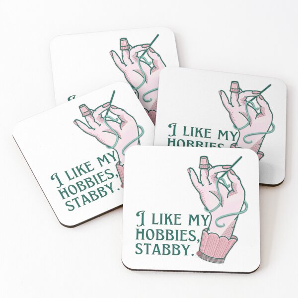 Item preview, I like my hobbies stabby designed and sold by MsBrillMakes.