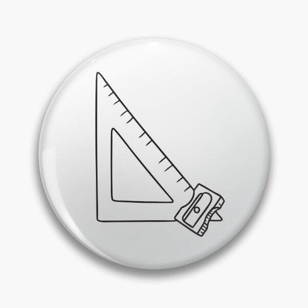 Item preview, Geometry Ruler Beside Pencil Sharpener designed and sold by rasagamastore.