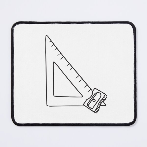 Item preview, Geometry Ruler Beside Pencil Sharpener designed and sold by rasagamastore.