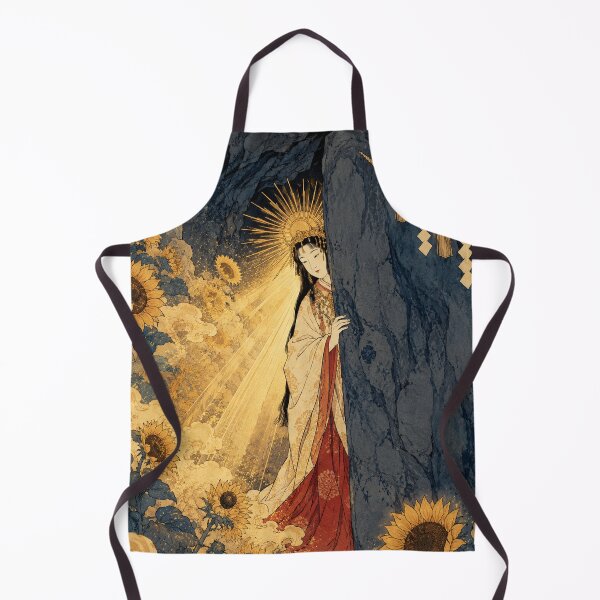 Item preview, The Sun Cave - Vintage Japanese Legends Ukiyo-e Woodblock designed and sold by bapupa.