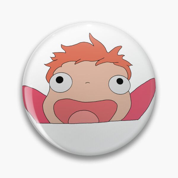 Item preview, Ponyo Fish Cute Happy Cheer Solo Illustration designed and sold by Iska-Designs.