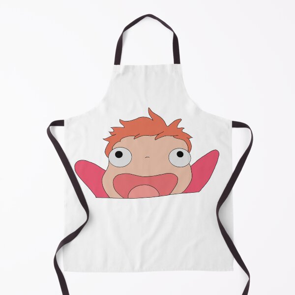 Item preview, Ponyo Fish Cute Happy Cheer Solo Illustration designed and sold by Iska-Designs.