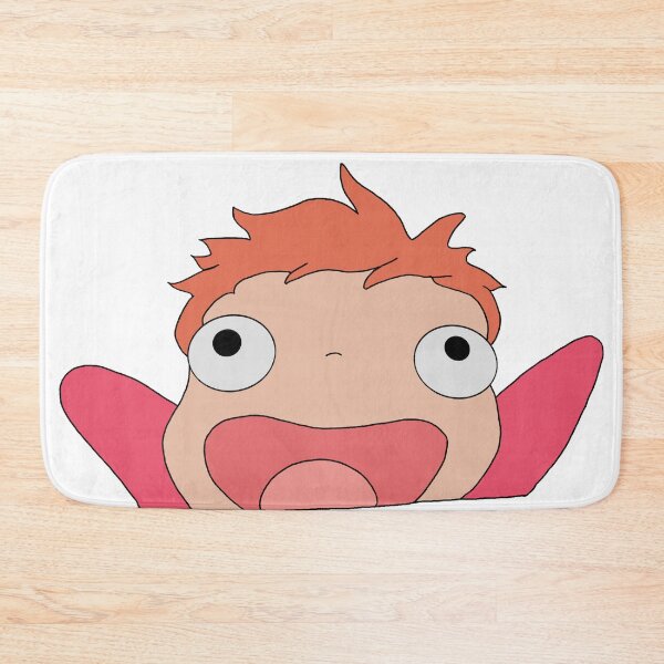 Item preview, Ponyo Fish Cute Happy Cheer Solo Illustration designed and sold by Iska-Designs.