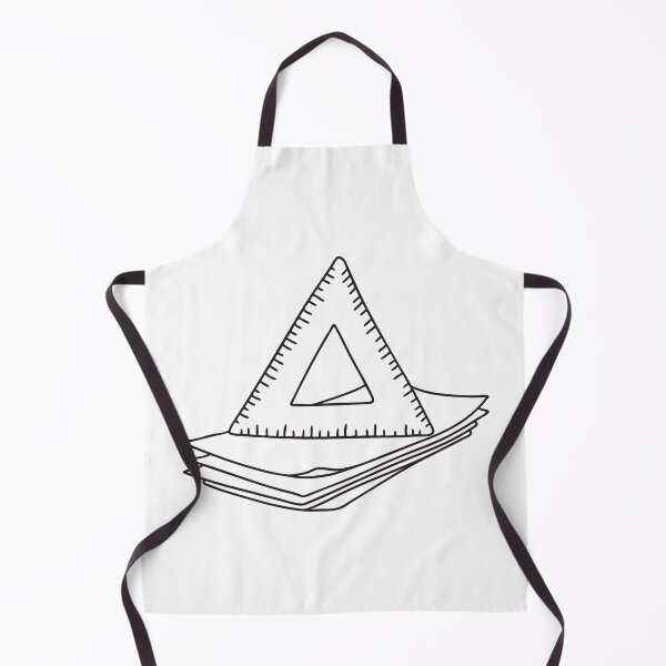 Item preview, Triangle Ruler Resting on Papers designed and sold by rasagamastore.