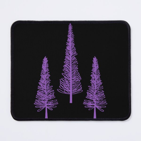 Item preview, Three Pine Trees Purple designed and sold by Pinkdeer Designs.