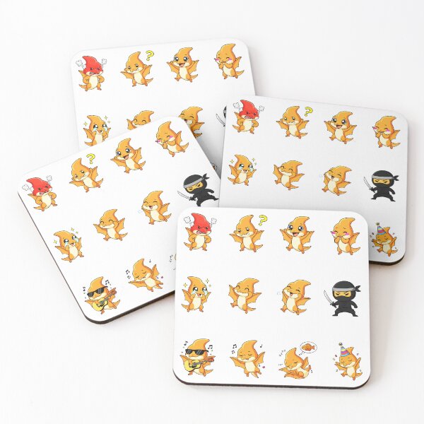 Item preview, Cute Pterodactyl Dinosaur Sticker Pack Emojis designed and sold by RamyGallery.