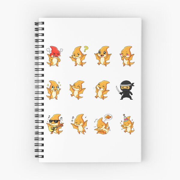 Item preview, Cute Pterodactyl Dinosaur Sticker Pack Emojis designed and sold by RamyGallery.