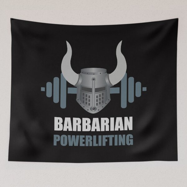Item preview, Barbarian Warrior Powerlifting Workout designed and sold by ElectroSphere46.