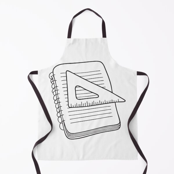 Item preview, Triangle Ruler on Study Notebook designed and sold by rasagamastore.