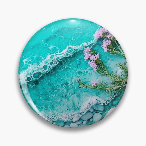 Item preview, Grateful Coastal Breeze Turquoise Ocean Beach ( designed and sold by Core design hub .