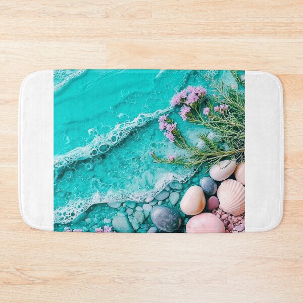 Item preview, Grateful Coastal Breeze Turquoise Ocean Beach ( designed and sold by Core design hub .