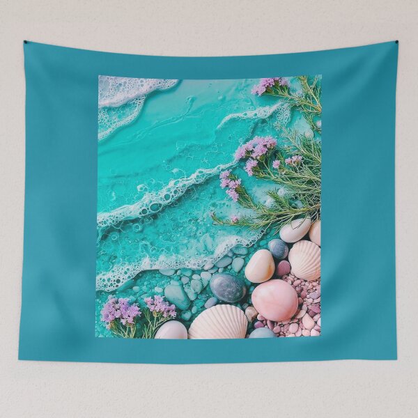 Item preview, Grateful Coastal Breeze Turquoise Ocean Beach ( designed and sold by Core design hub .
