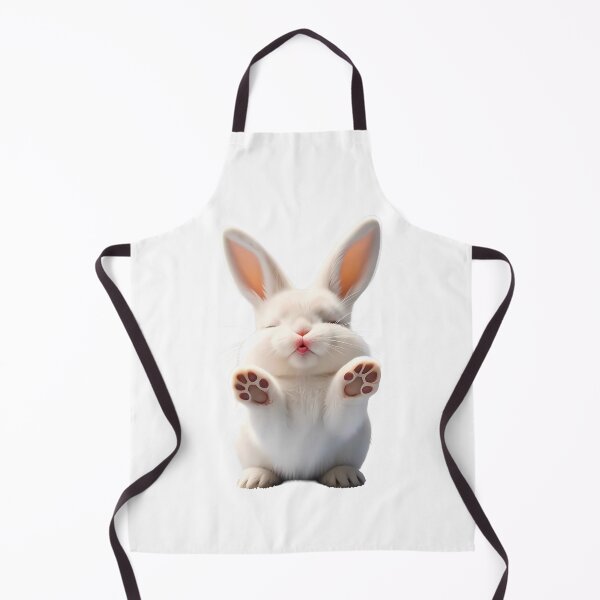 Item preview, Cute White Bunny Sending Love and Paws designed and sold by lovelistivkaa.