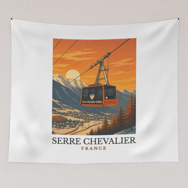 Item preview, Serre Chevalier - France designed and sold by GoodOldVintage.