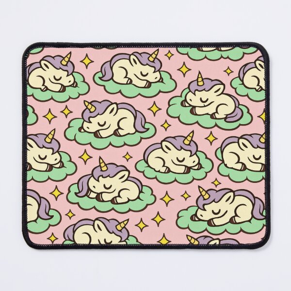 Item preview, Sleeping Unicorns Vintage Cartoon Pattern designed and sold by KungPowUnicorn.