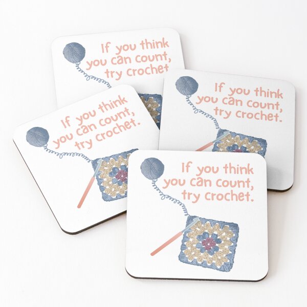 Item preview, If you think you can count, try crochet designed and sold by MsBrillMakes.