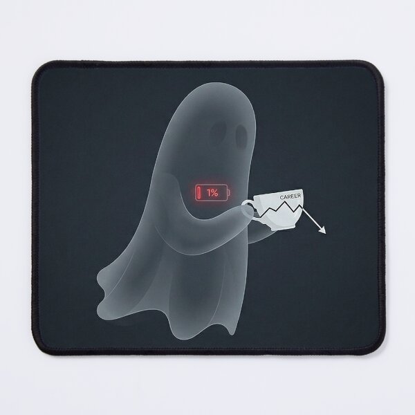 Item preview, Corporate Ghost: 1% Battery & Career Drop designed and sold by GrabaHuk.
