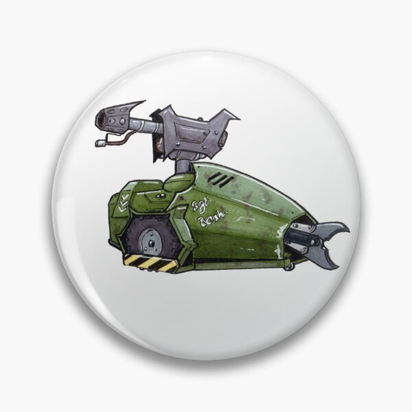 Item preview, Robot Wars Sergeant Bash (Turret Turned) designed and sold by Caleb-Robot-Art.