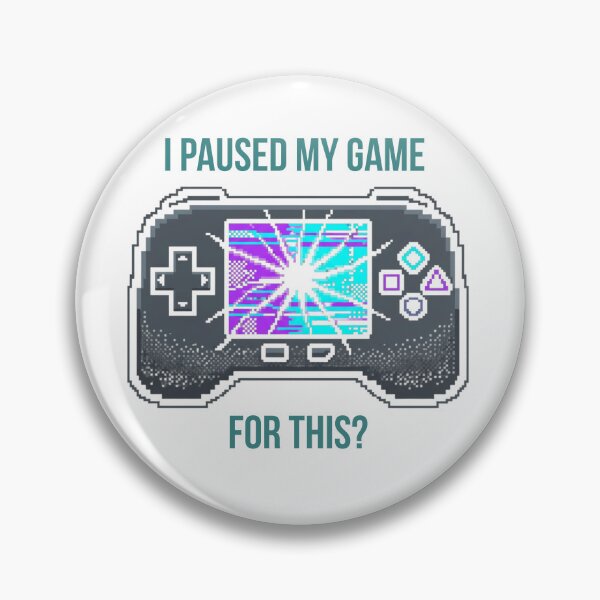 Item preview, I Paused My Game For This - Funny Gamer T-Shirt designed and sold by CrtclMess.