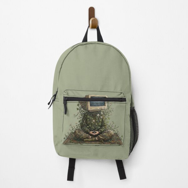 Item preview, Digital Zen: Static Mind and Botanical Soul designed and sold by GrabaHuk.
