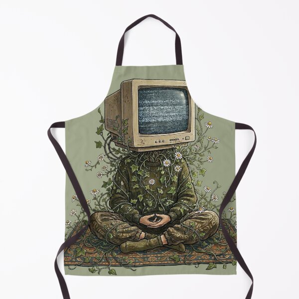 Item preview, Digital Zen: Static Mind and Botanical Soul designed and sold by GrabaHuk.