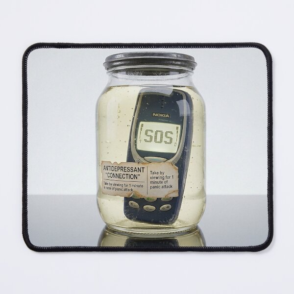 Item preview, Emergency Nostalgia – Anti-Panic Attack Nokia 3310 In A Jar designed and sold by GrabaHuk.