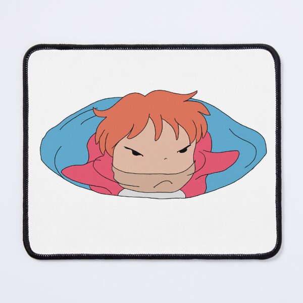 Item preview, Ponyo Fish Cute Angry Solo Illustration designed and sold by Iska-Designs.