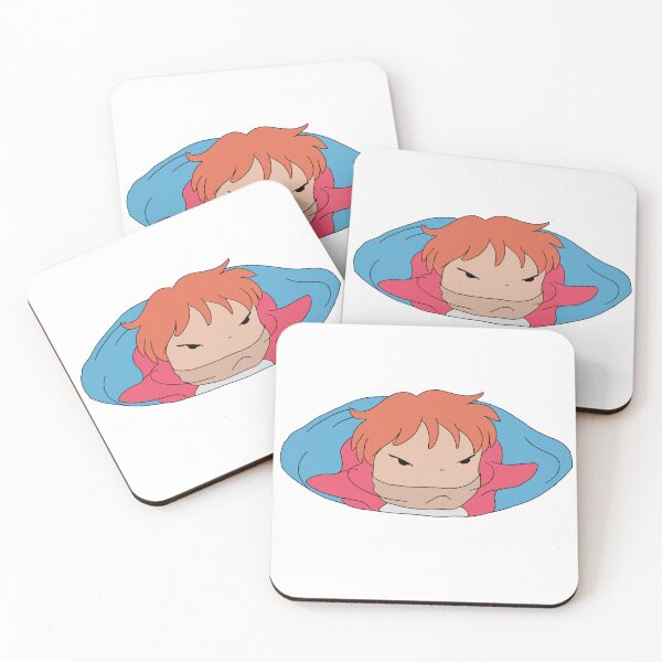 Item preview, Ponyo Fish Cute Angry Solo Illustration designed and sold by Iska-Designs.