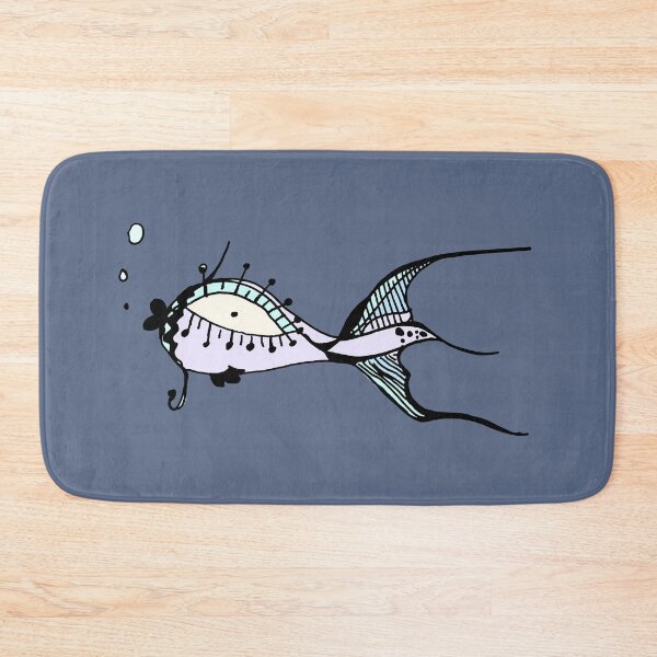 Item preview, The Odd Fish — Ornate Ink Illustration designed and sold by zzaim.