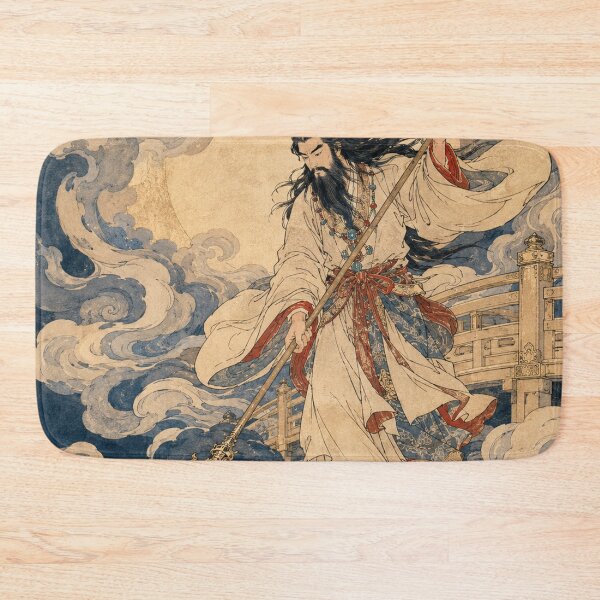 Item preview, Izanagi’s Spear - Vintage Japanese Mythology Ukiyo-e Woodblock  designed and sold by bapupa.