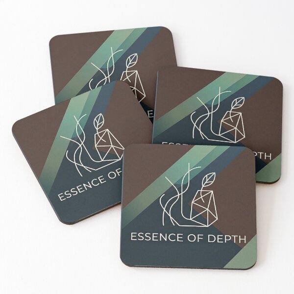 Item preview, Essence of Depth – Abstract Neo-Minimalist Geometric Art designed and sold by GrabaHuk.