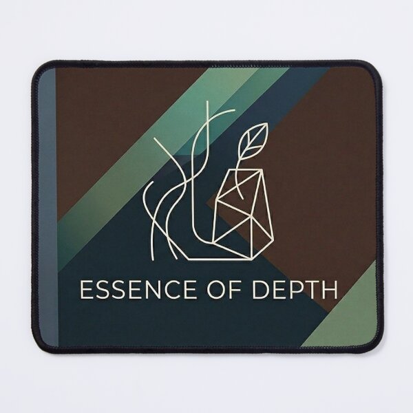 Item preview, Essence of Depth – Abstract Neo-Minimalist Geometric Art designed and sold by GrabaHuk.