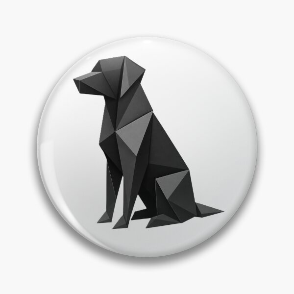 Artikelvorschau, Origami Hund entworfen und verkauft von NanuWear.
