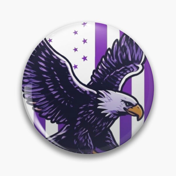 Item preview, Majestic eagle in front of an abstract flag designed and sold by Ahmedsyde.