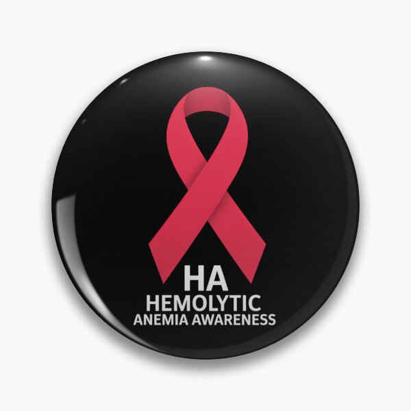 Item preview, Hemolytic Anemia Awareness Hemolytic Anemia Warrior Sublimation Red Ribbon Support Squad designed and sold by SapfireStuArt.