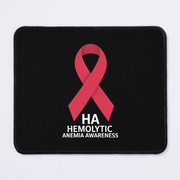 Item preview, Hemolytic Anemia Awareness Hemolytic Anemia Warrior Sublimation Red Ribbon Support Squad designed and sold by SapfireStuArt.