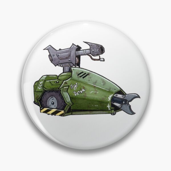Item preview, Robot Wars Sergeant Bash designed and sold by Caleb-Robot-Art.