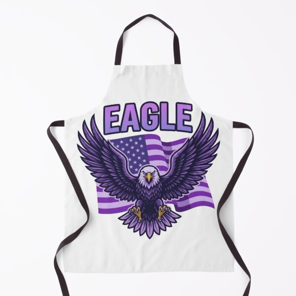 Item preview, Copy of Majestic eagle in front of an abstract flag designed and sold by Ahmedsyde.