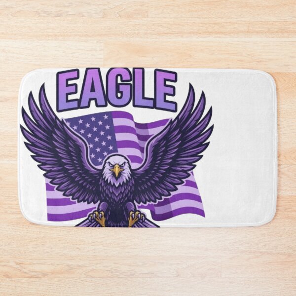 Item preview, Copy of Majestic eagle in front of an abstract flag designed and sold by Ahmedsyde.