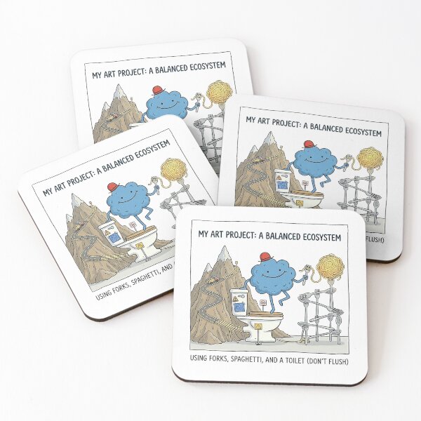 Item preview, A Balanced Ecosystem Whimsical Doodle designed and sold by GrabaHuk.
