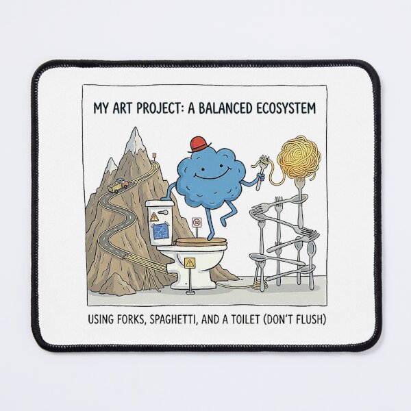 Item preview, A Balanced Ecosystem Whimsical Doodle designed and sold by GrabaHuk.