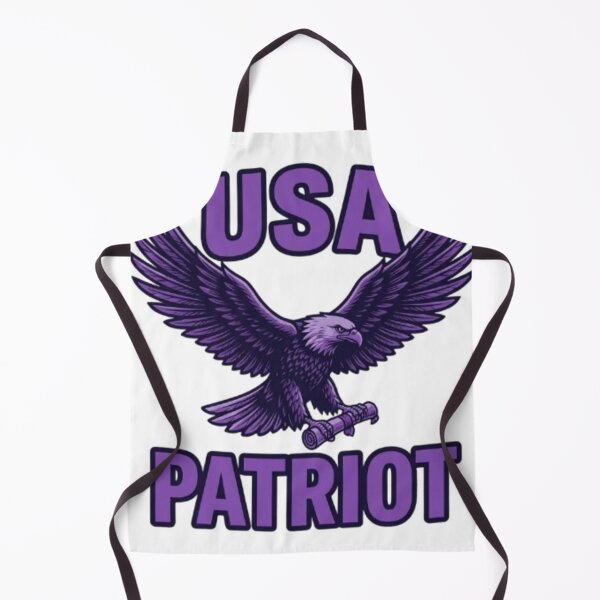 Item preview, Purple USA Patriotic Eagle Graphic Design (Alternatively: Patriotic American Eagle in Purple) designed and sold by Ahmedsyde.