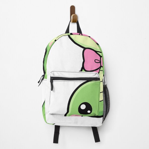 Item preview, Cute Kawaii Green Snake with Pink Bow Cartoon Art designed and sold by SADIKUL FASHION.